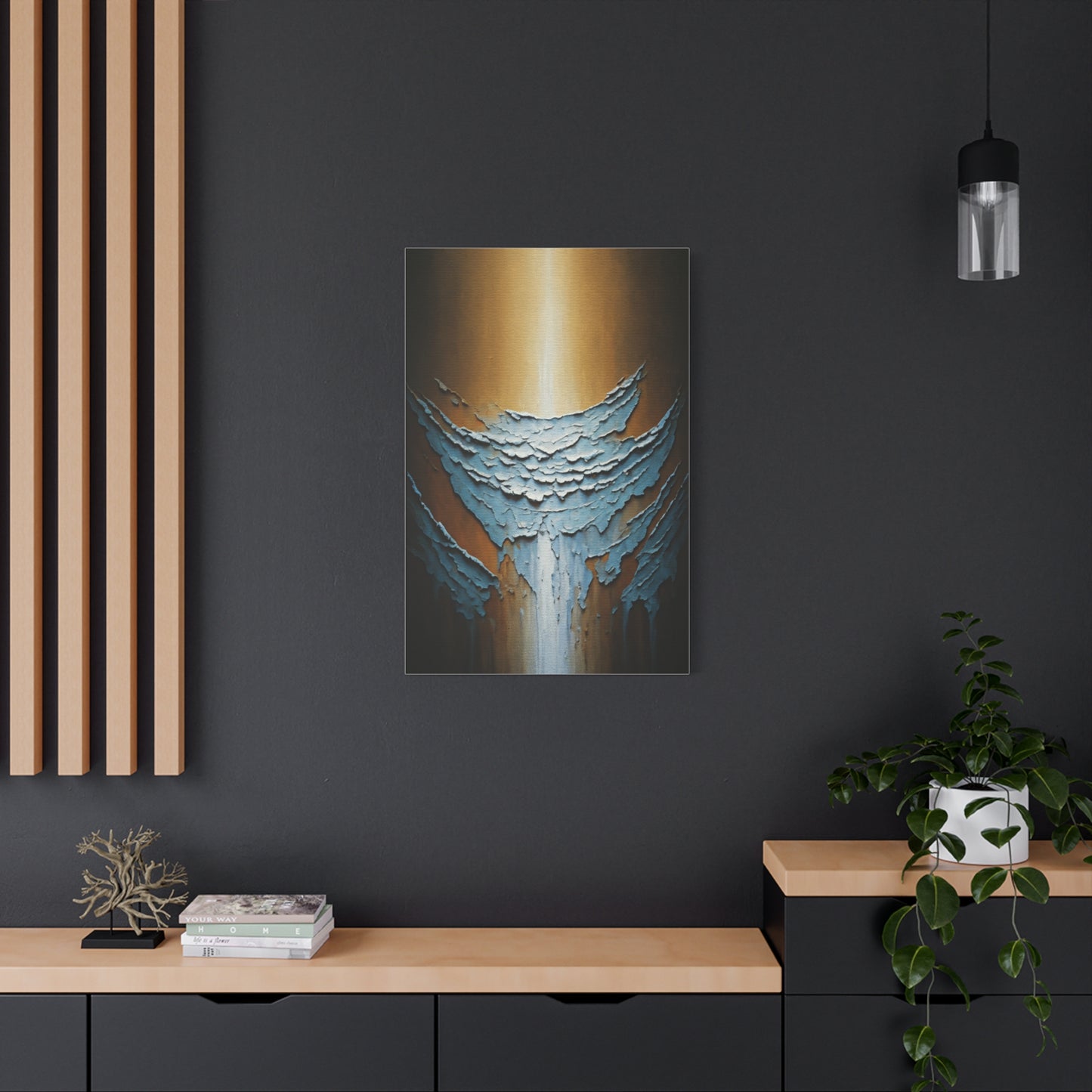 Sculpted Wing Formation Abstract Wall Art & Canvas Prints