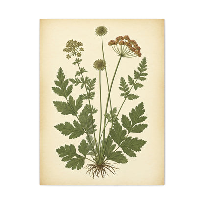 Antique Herbal Arrangement Wall Art & Canvas Prints