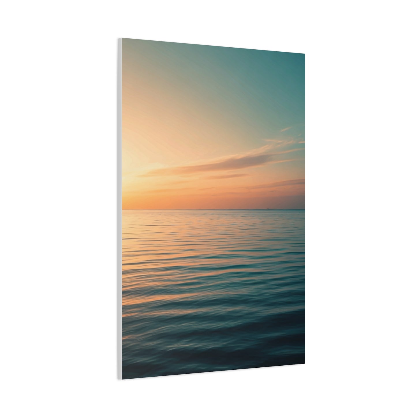 Tranquil Sunset Sea Horizon Wall Art & Canvas Prints