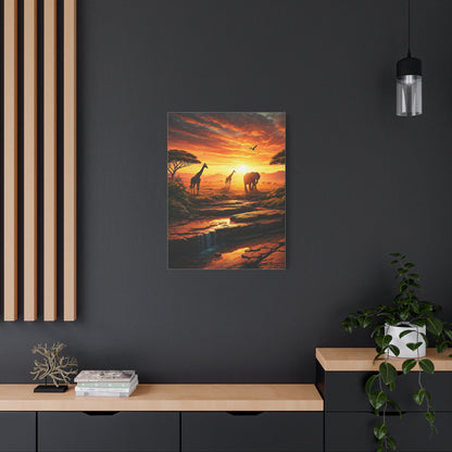 Sunset Wings Over Water Wall Art & Canvas Prints