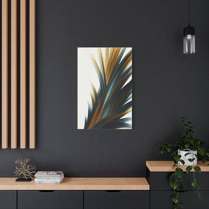 Blue and Gold Abstract Motion Wall Art & Canvas Prints