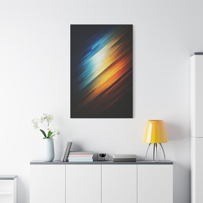 Diagonal Light Fusion Abstract Wall Art & Canvas Prints