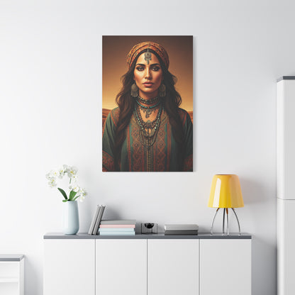 Tribal Grace Bohemian Queen Wall Art & Canvas Prints