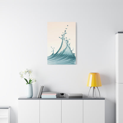Crystal Wave Splash Wall Art & Canvas Prints
