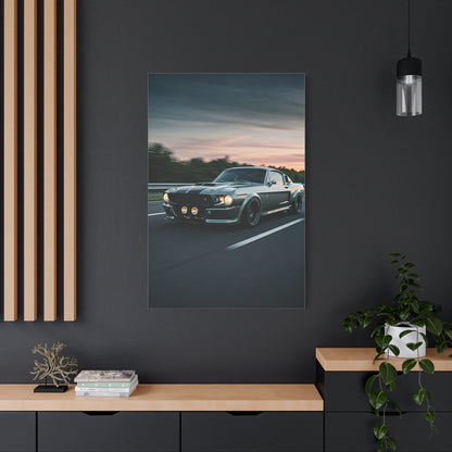 1967 Ford Mustang Shelby GT500 Restomod Highway Charge Wall Art & Canvas Prints
