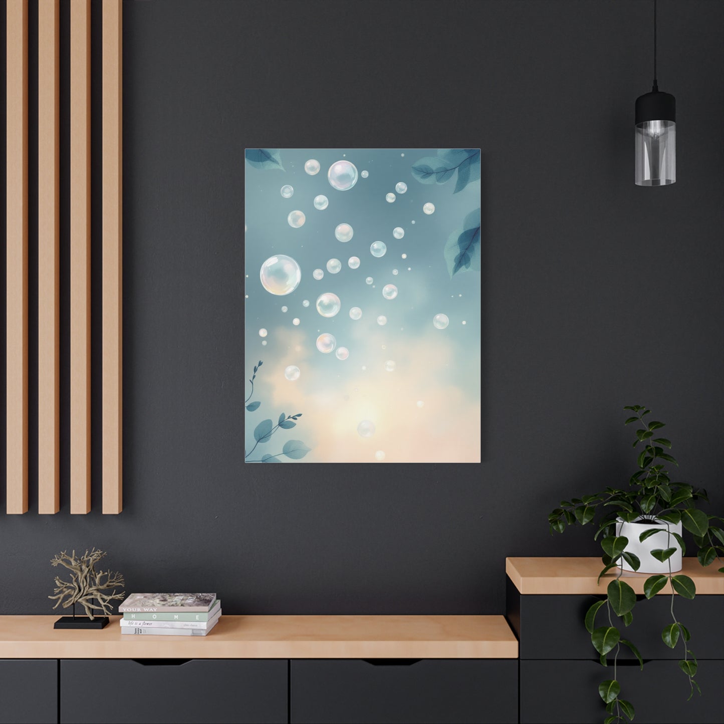 Floating Bubbles Tranquility Wall Art & Canvas Prints