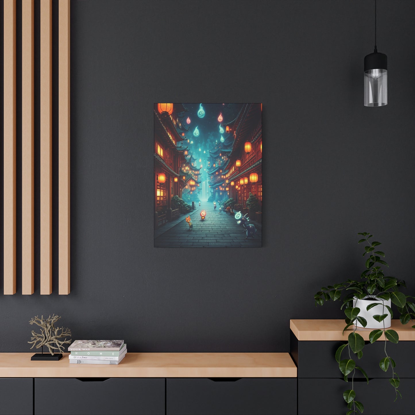 Lantern Spirit Alley Wall Art & Canvas Prints