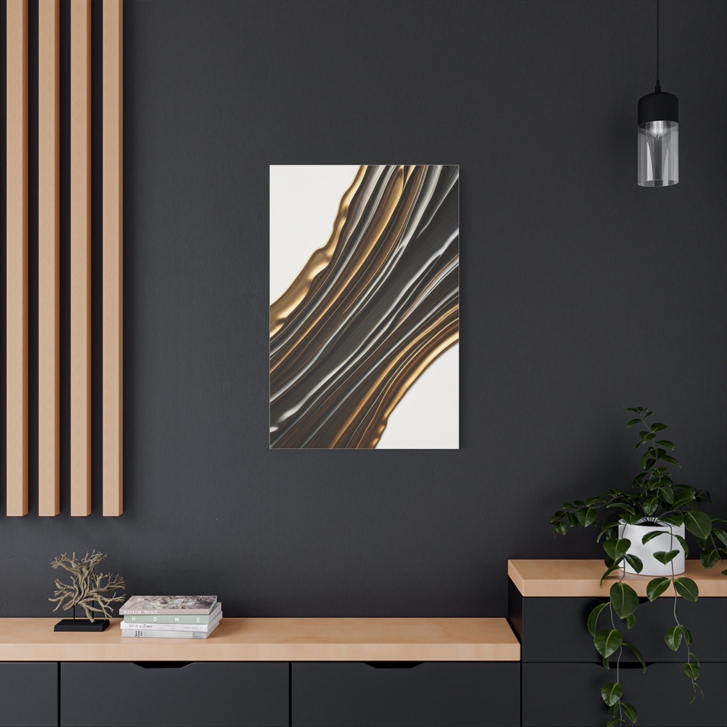 Gilded Current Harmony Wall Art & Canvas Prints
