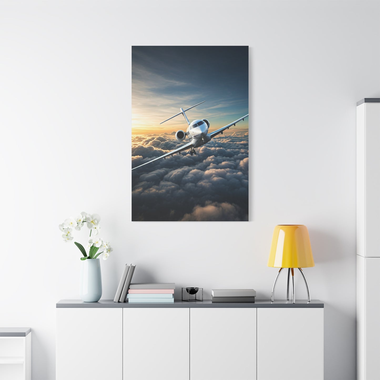 Above the Clouds Aviation Escape Wall Art & Canvas Prints
