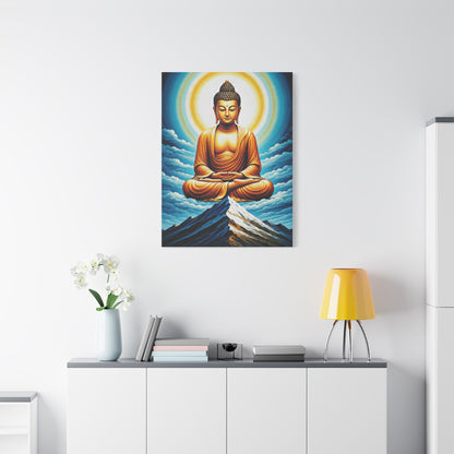 Celestial Buddha Above the Mountains