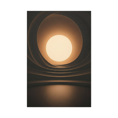 Radiant Sun Orb Reflection Wall Art & Canvas Prints