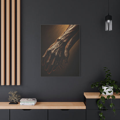 Echoes of Resilience Hand Study Wall Art & Canvas Prints