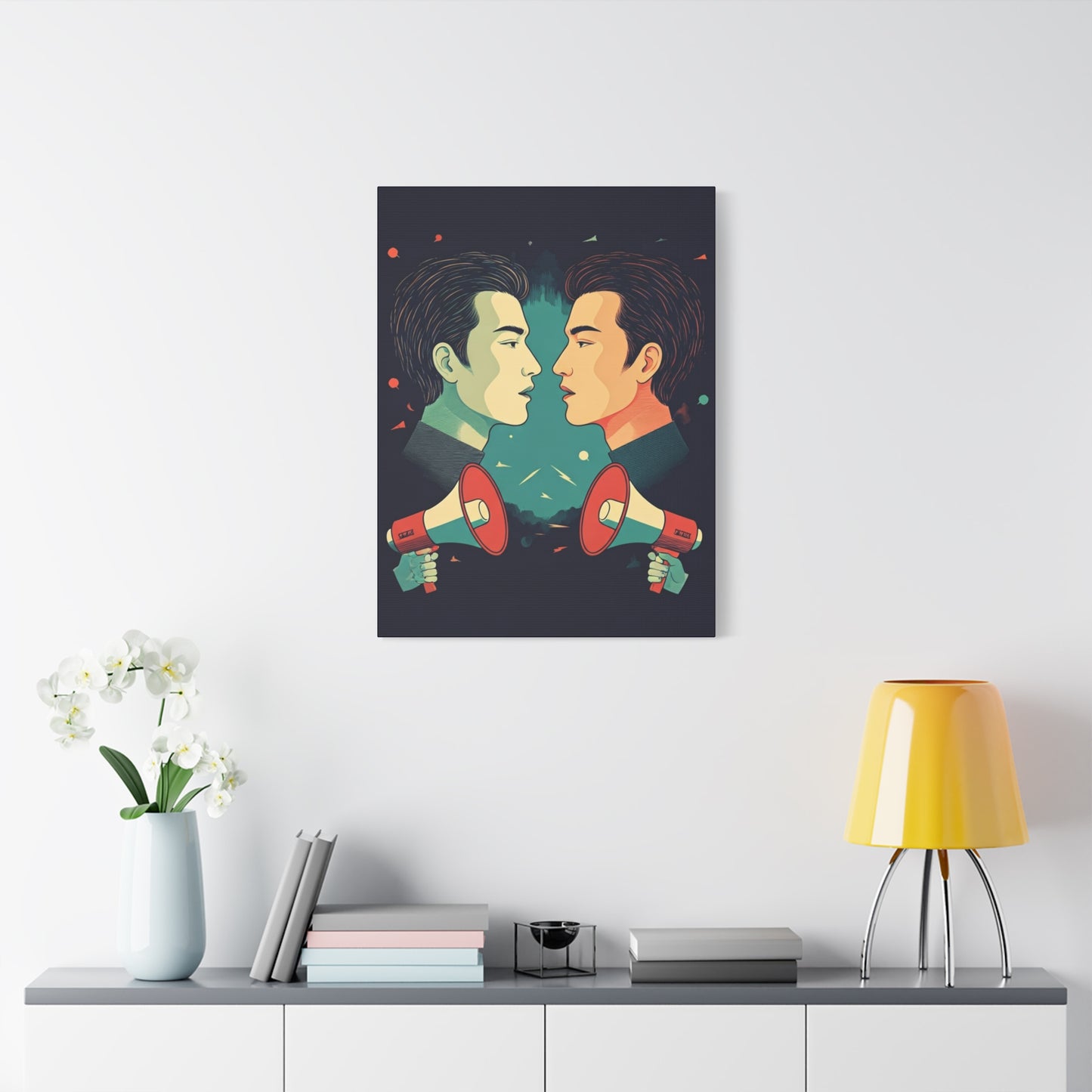 Voices in Conflict Wall Art & Canvas Prints