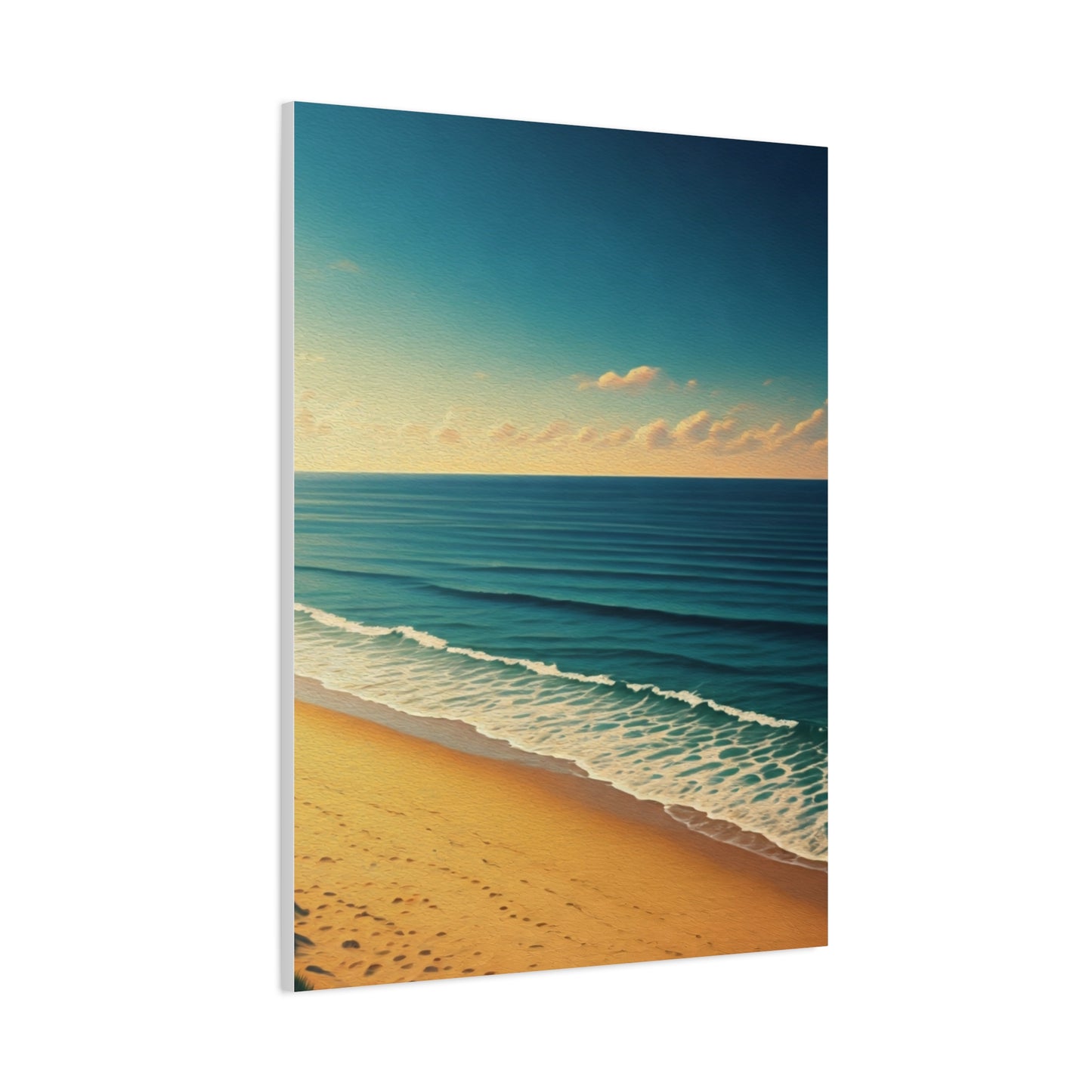Golden Coastline Aerial Beach Wall Art & Canvas Prints