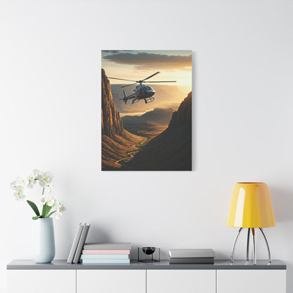 Helicopter Canyon Expedition Wall Art & Canvas Prints