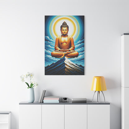 Celestial Buddha Above the Mountains