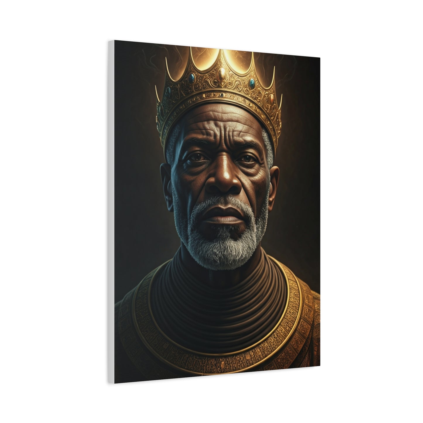 Eternal Crown King Portrait Wall Art & Canvas Prints