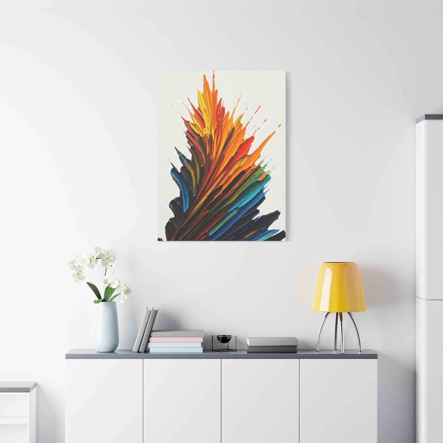 Rising Ember Flame Wall Art & Canvas Prints