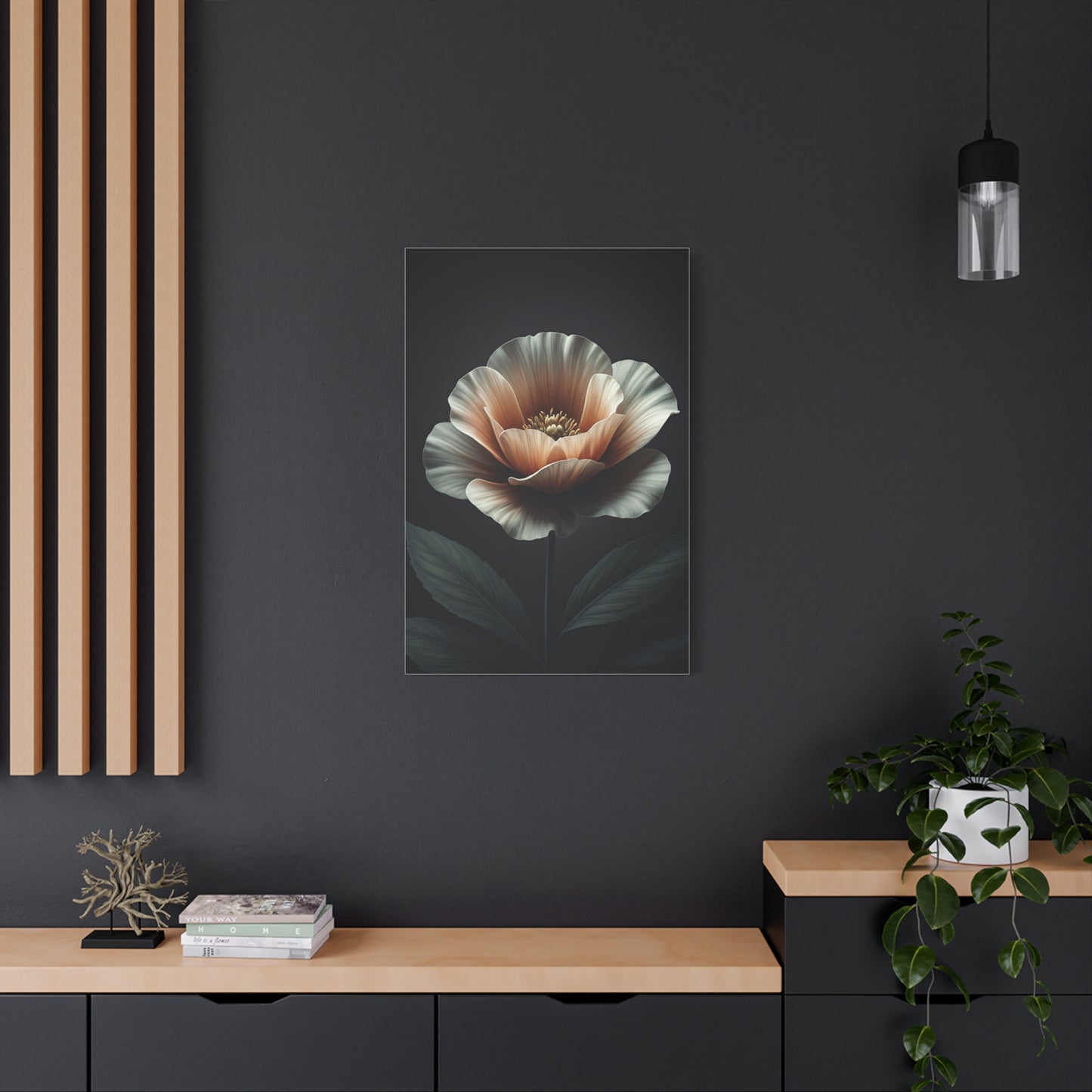 Single Bloom Elegance Floral Wall Art & Canvas Prints