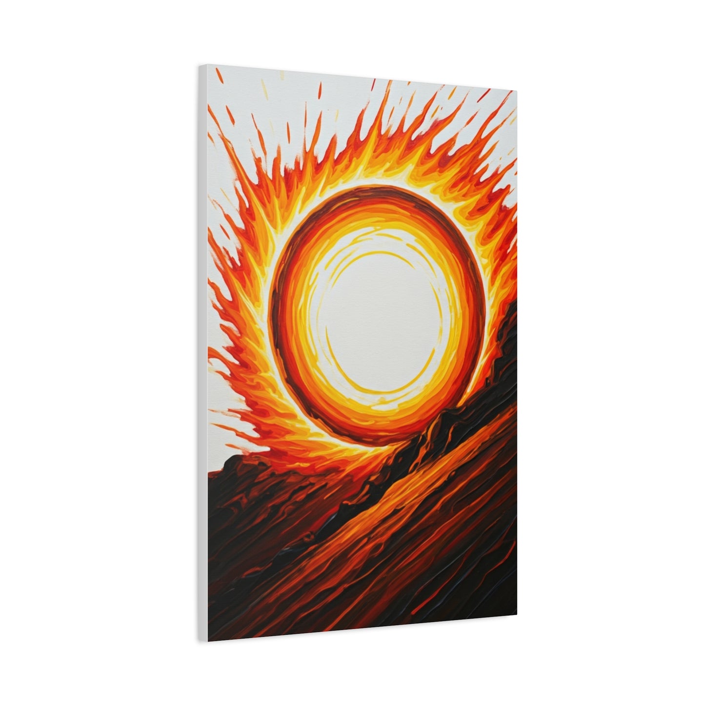 Solar Inferno Abstract Wall Art & Canvas Prints