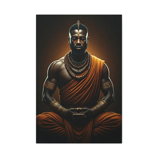 Meditative Warrior King Wall Art & Canvas Prints