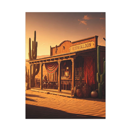 Desert Saloon Escape Wall Art & Canvas Prints