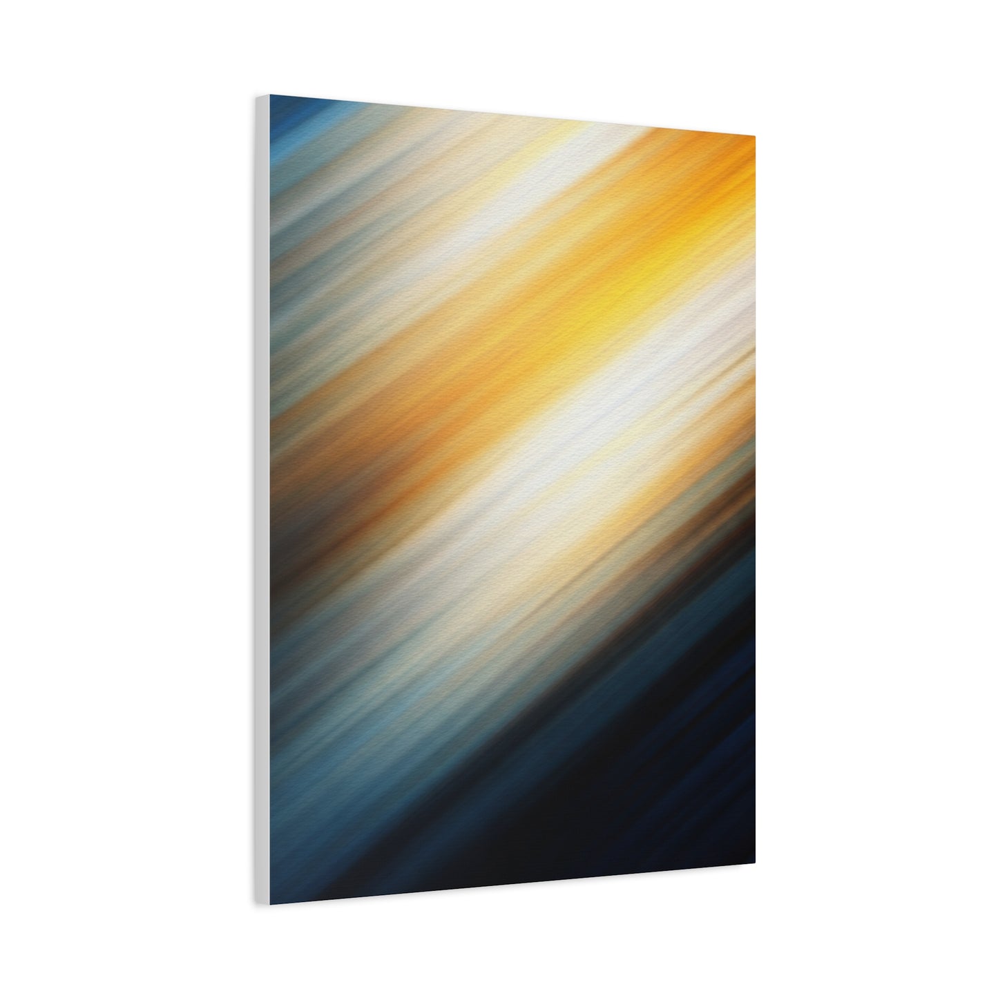 Soft Golden Motion Abstract Wall Art & Canvas Prints