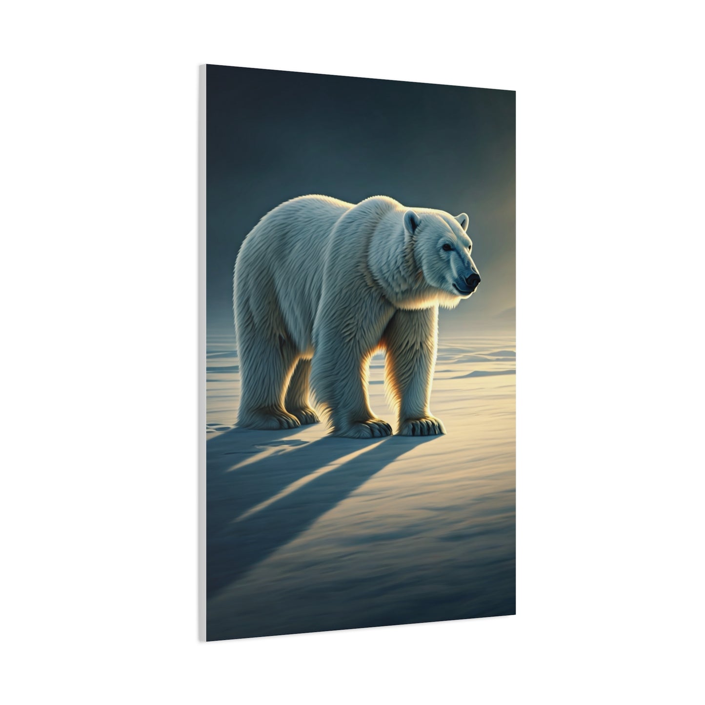 Arctic Glow Polar Bear Wall Art & Canvas Prints