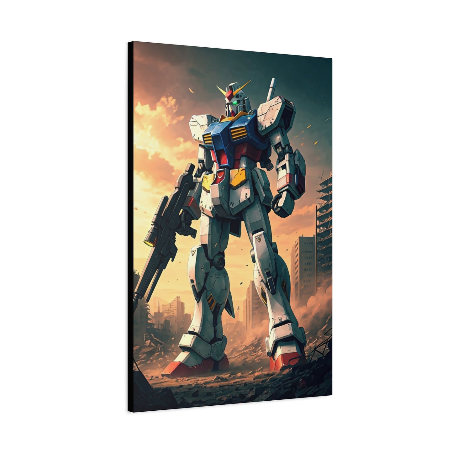 Mecha Guardian of the Ruins Wall Art & Canvas Prints