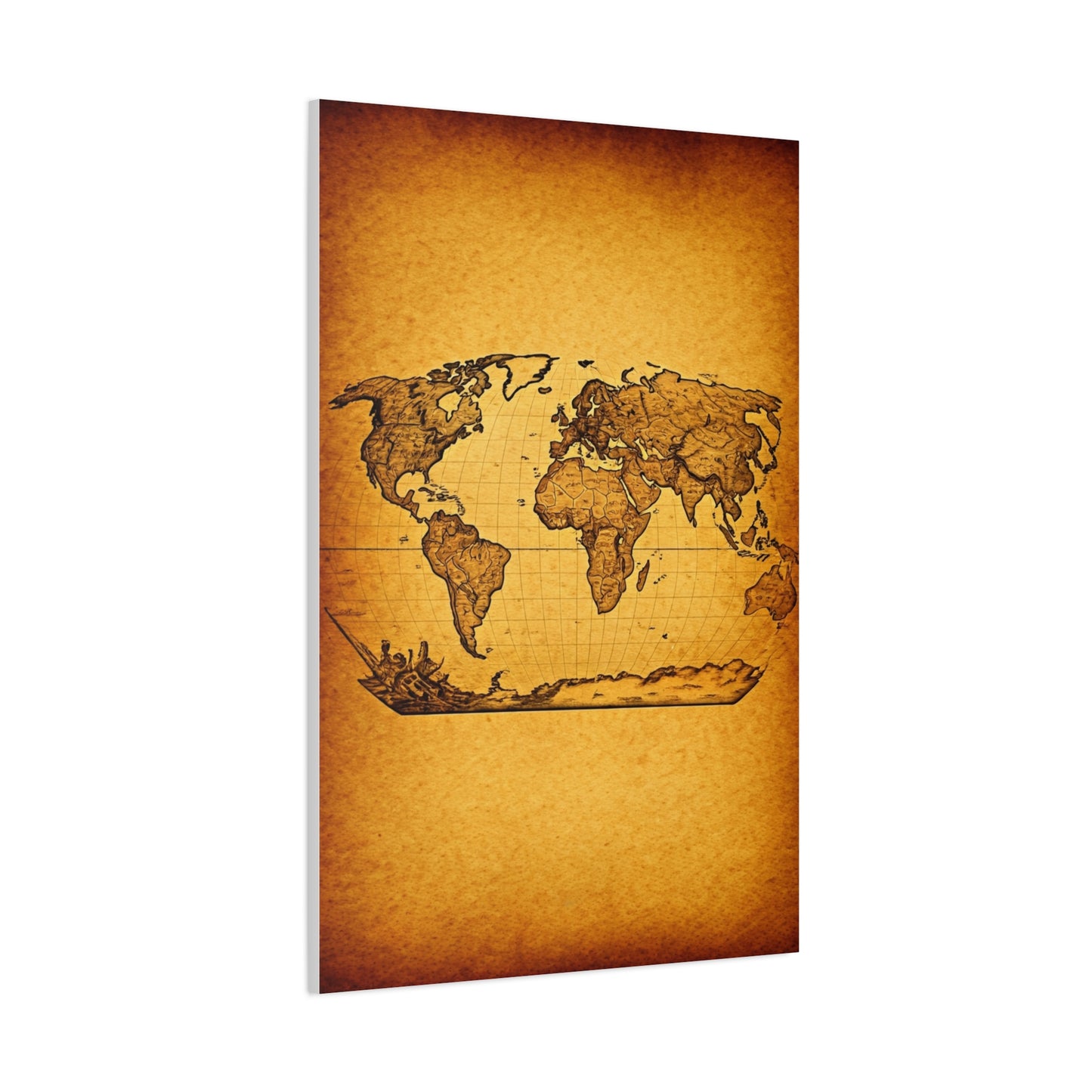 Antique Coastal Expedition Map Wall Art & Canvas Prints