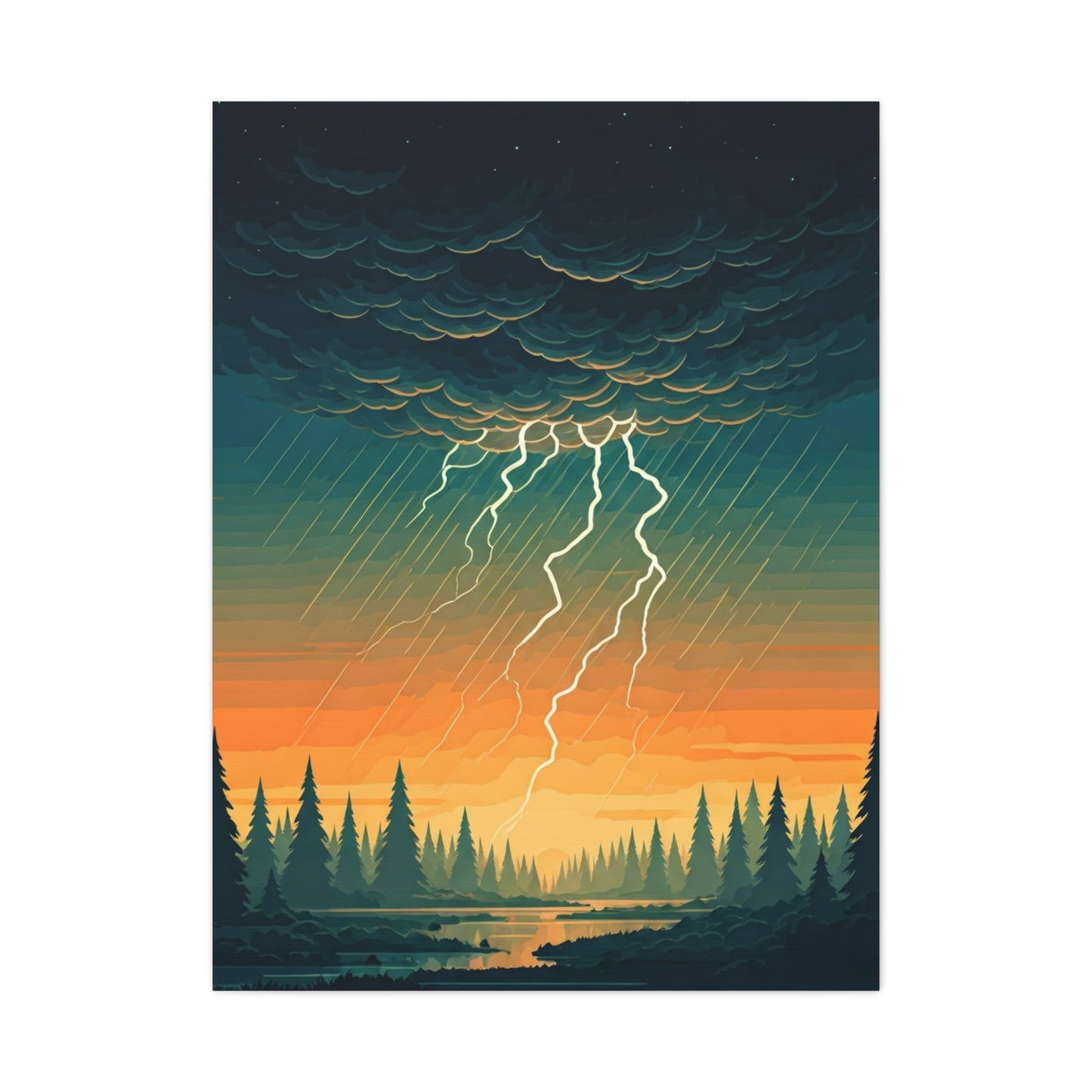 Stormfire Valley Wall Art & Canvas Prints