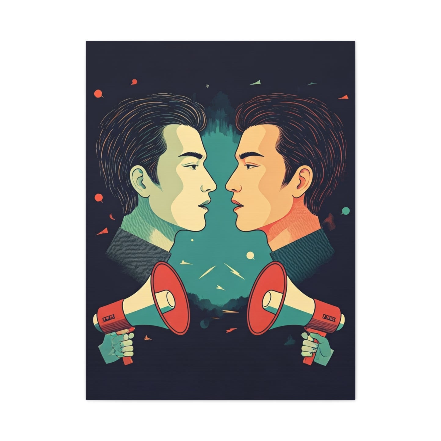 Voices in Conflict Wall Art & Canvas Prints