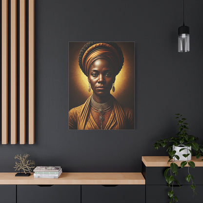 Golden Heritage Queen Portrait Wall Art & Canvas Prints