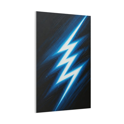 Electric Lightning Strike Abstract Wall Art & Canvas Prints
