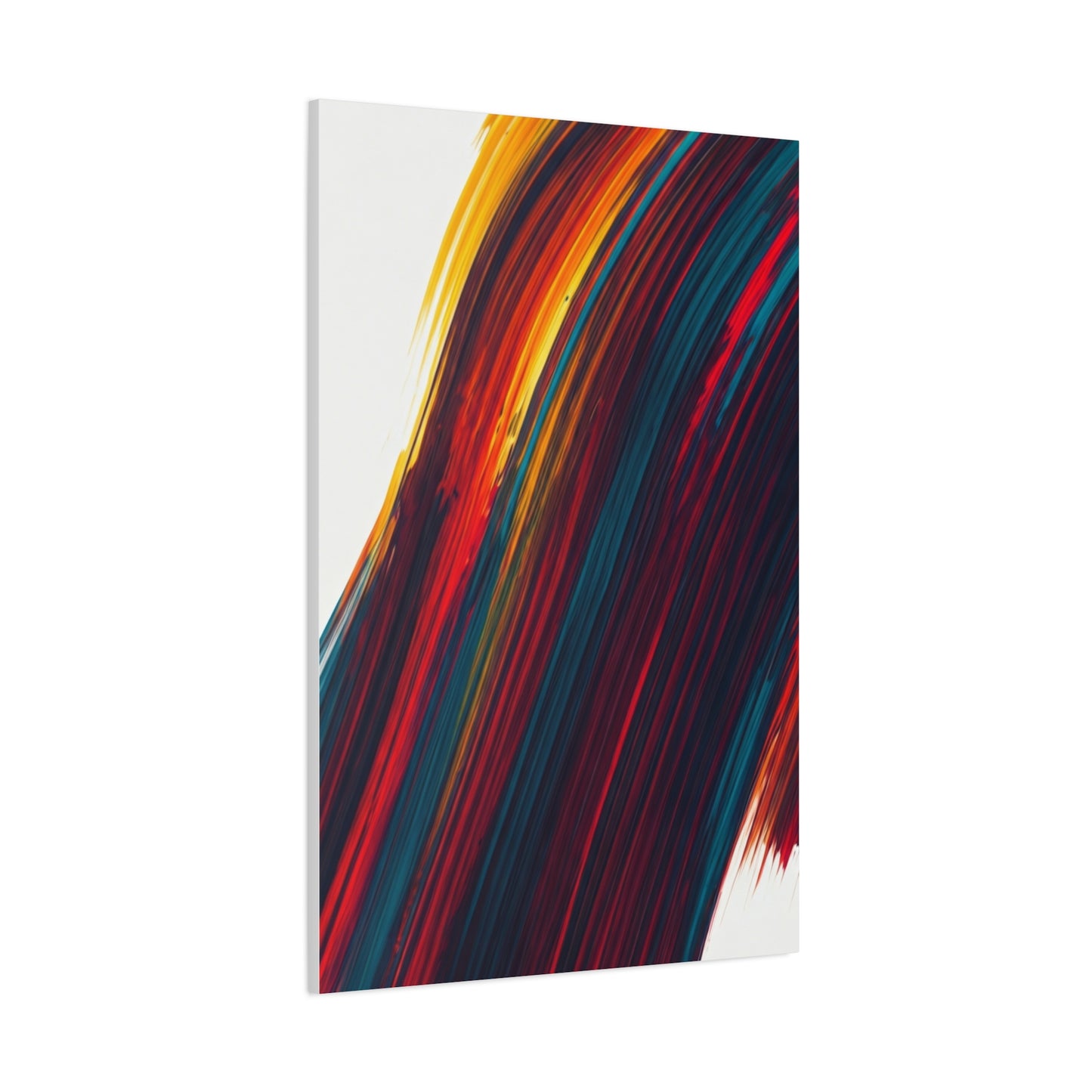 Crimson Momentum Abstract Wall Art & Canvas Prints