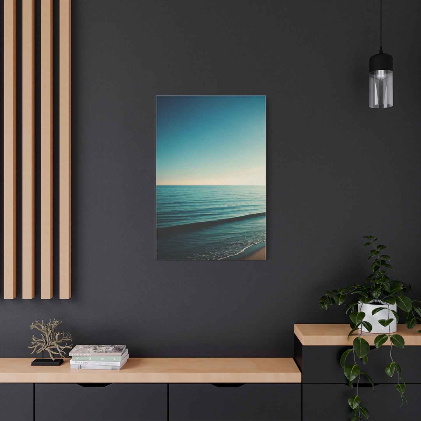 Gentle Ocean Wave Serenity Wall Art & Canvas Prints