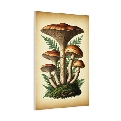 Mushroom Illustration Collection Wall Art & Canvas Prints