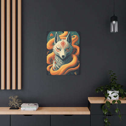 Sacred Kitsune Guardian Wall Art & Canvas Prints
