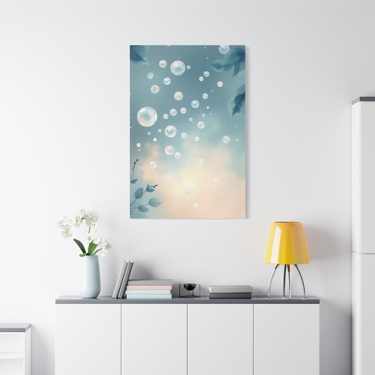 Floating Bubbles Tranquility Wall Art & Canvas Prints