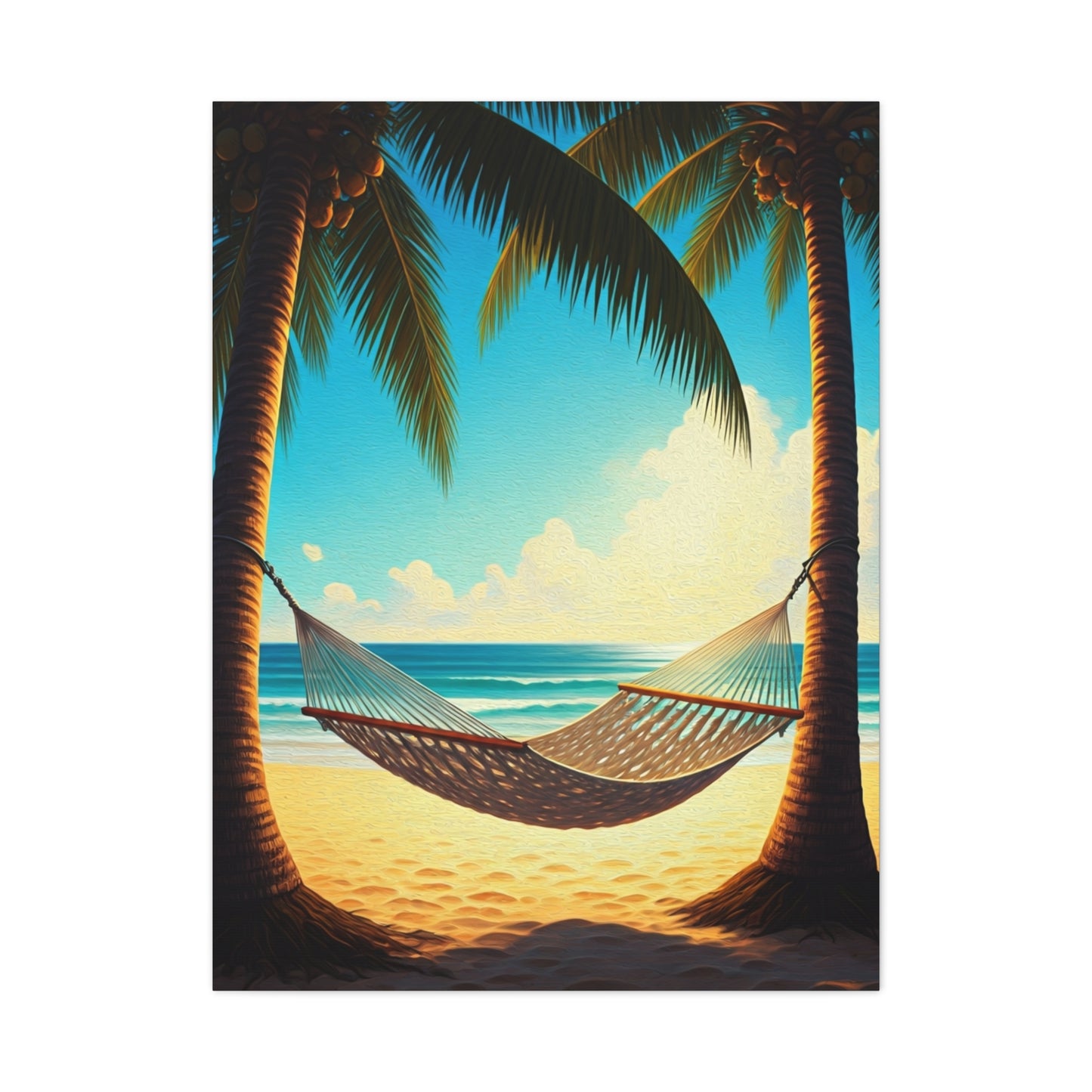 Hammock Paradise Escape Wall Art & Canvas Prints