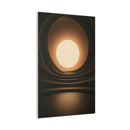 Radiant Sun Orb Reflection Wall Art & Canvas Prints