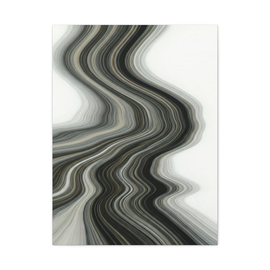 Monochrome Ripple Path Wall Art & Canvas Prints
