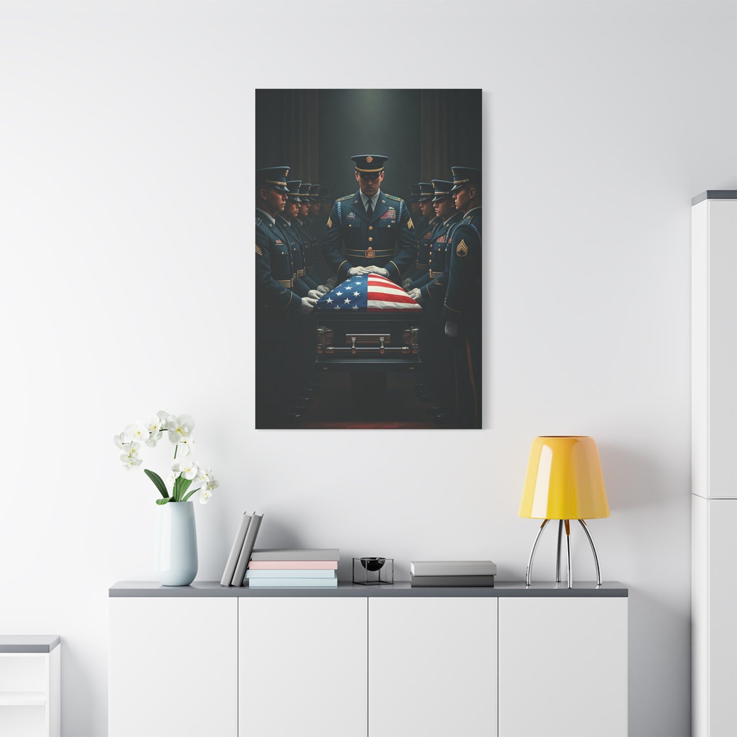 Military Honor Memorial Tribute Wall Art & Canvas Prints