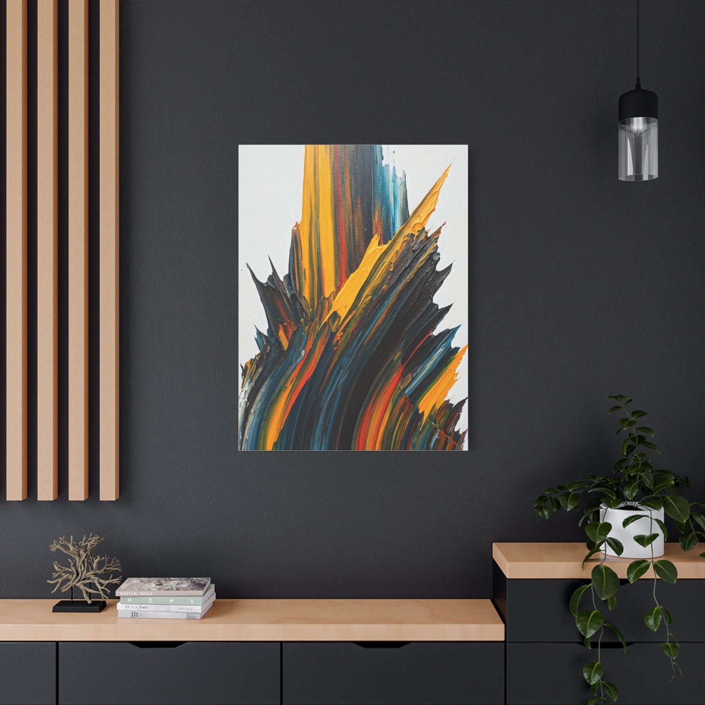 Forged Peaks Abstract Wall Art & Canvas Prints