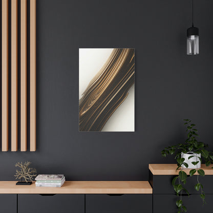 Golden Drift Flow Wall Art & Canvas Prints