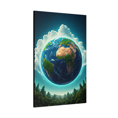 Earth Embraced by Nature Wall Art & Canvas Prints