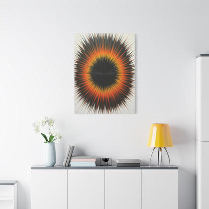 Solar Ember Vortex Wall Art & Canvas Prints