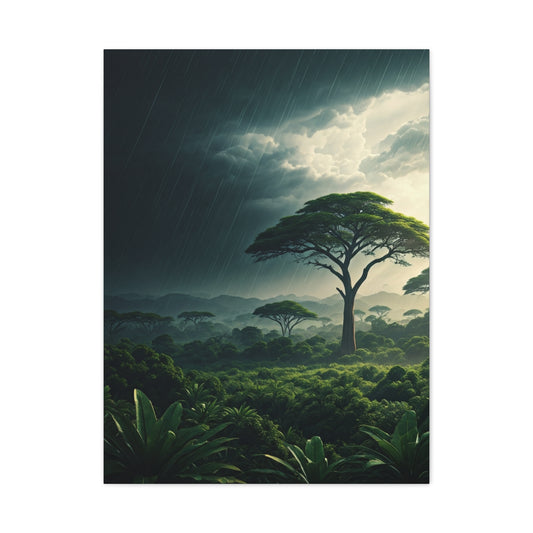 Stormlight Over Acacia Plains Wall Art & Canvas Prints