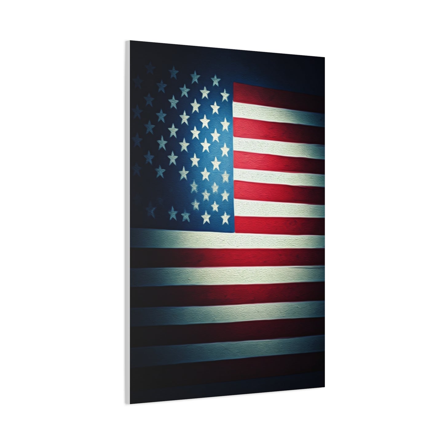 Minimalist Stars and Stripes Pride Wall Art & Canvas Prints