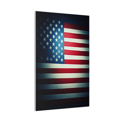 Minimalist Stars and Stripes Pride Wall Art & Canvas Prints